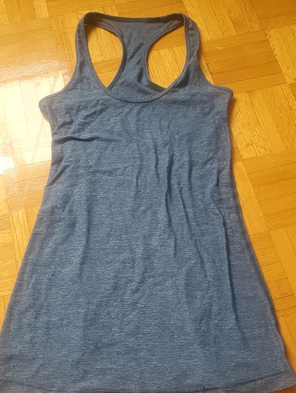 Lululemon Blue Racerback Tank Top